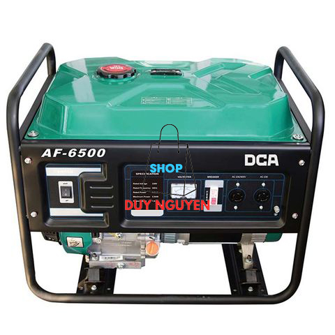 Máy phát điện DCA AF6500 5.000W (4 THÌ ) xăng